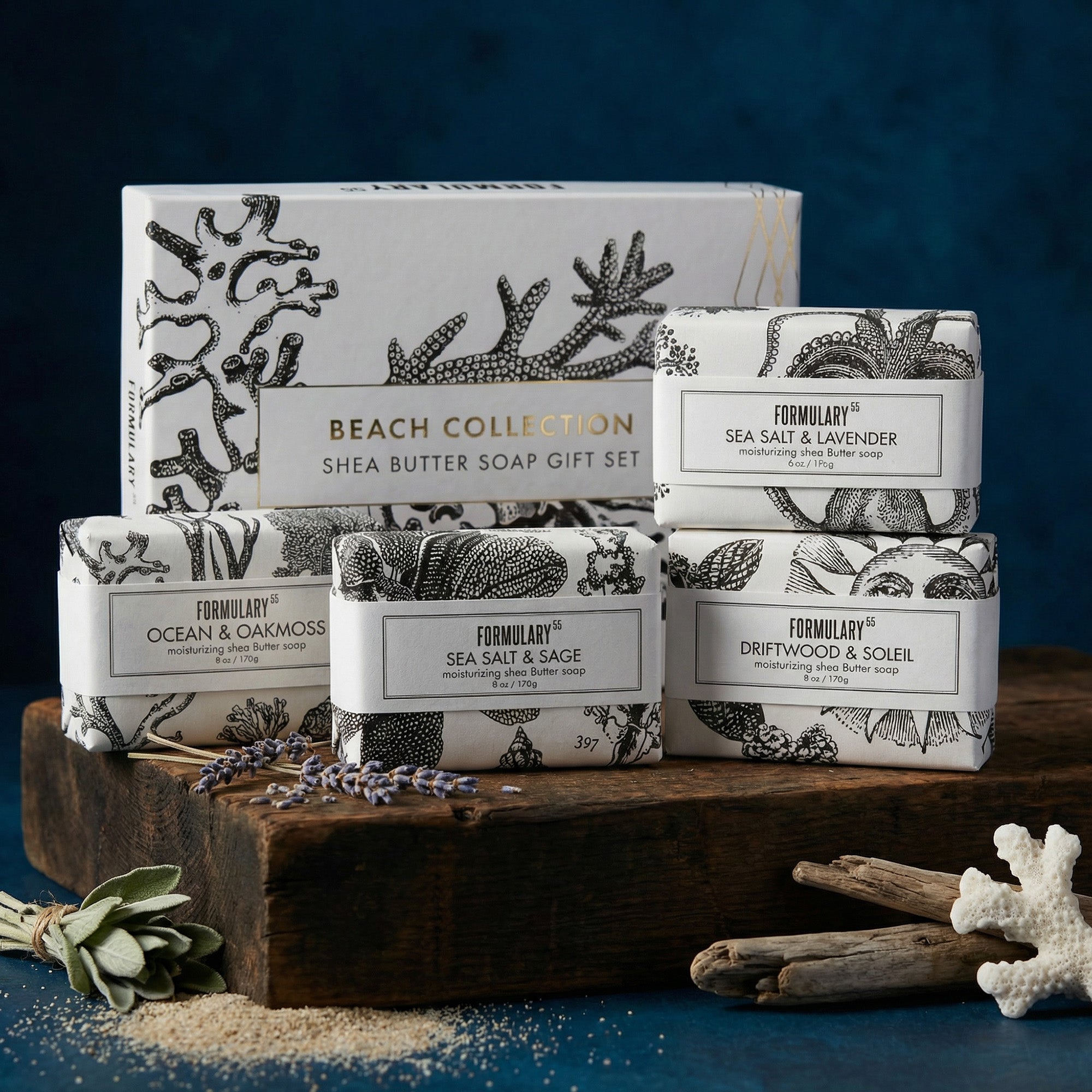 Beach Collection - Shea Butter Soap Gift Set
