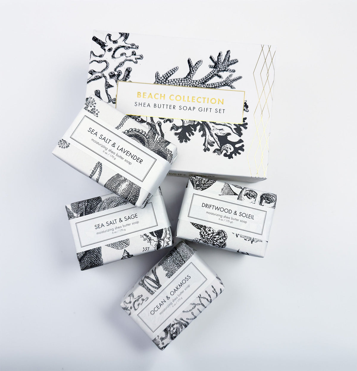 Beach Collection - Shea Butter Soap Gift Set