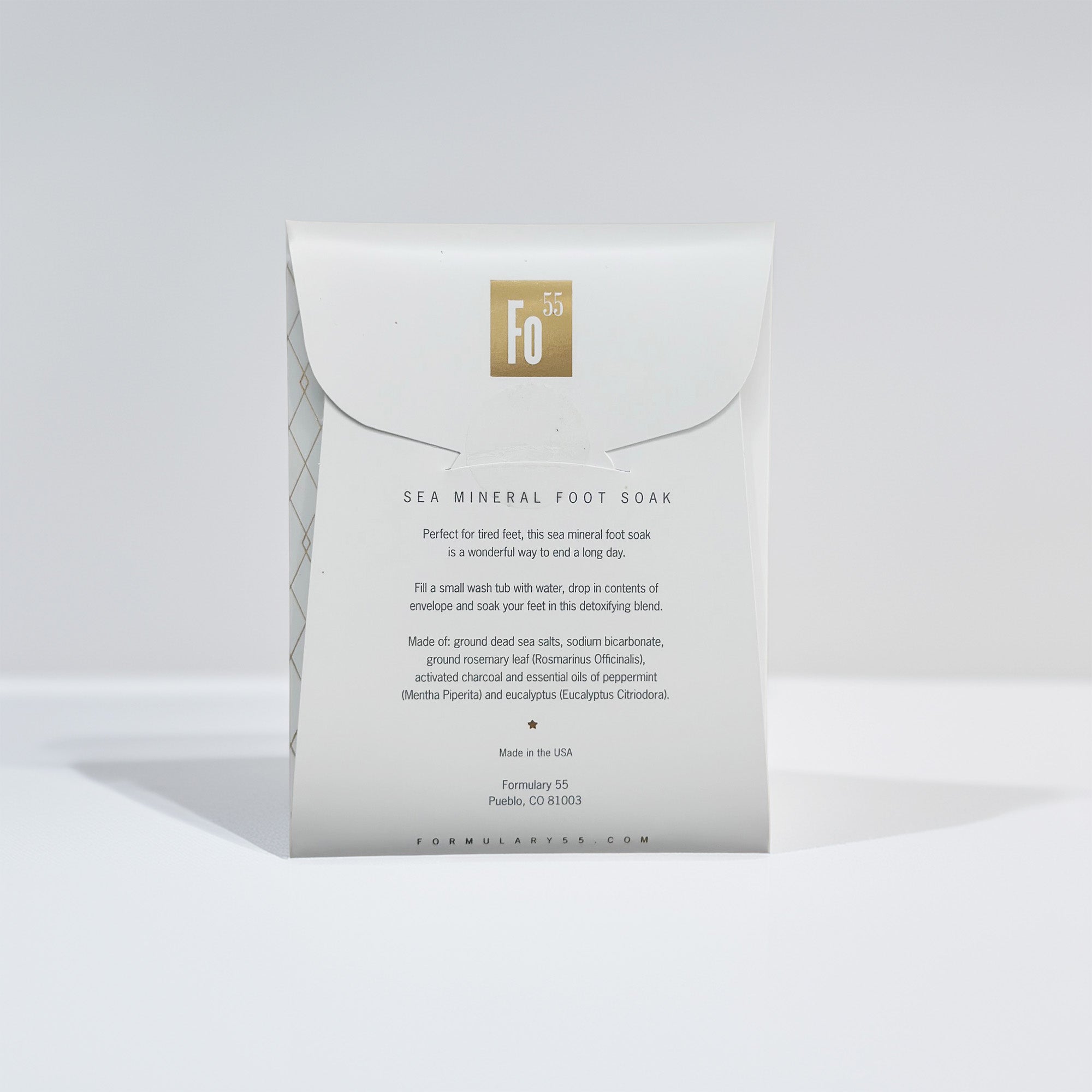 Foot Soak Botanical Treatment - PEPPERMINT &amp; EUCALYPTUS