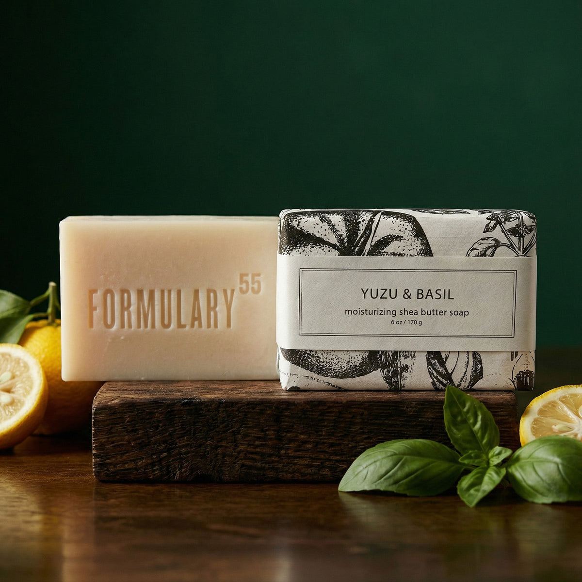 Yuzu &amp; Basil - Shea Butter Bar Soap