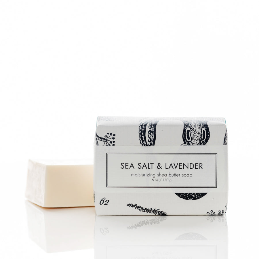 Sea Salt &amp; Lavender - Shea Butter Soap