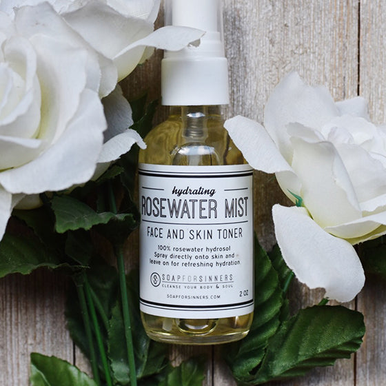 Rosewater Mist - 2oz by Soap for Sinners