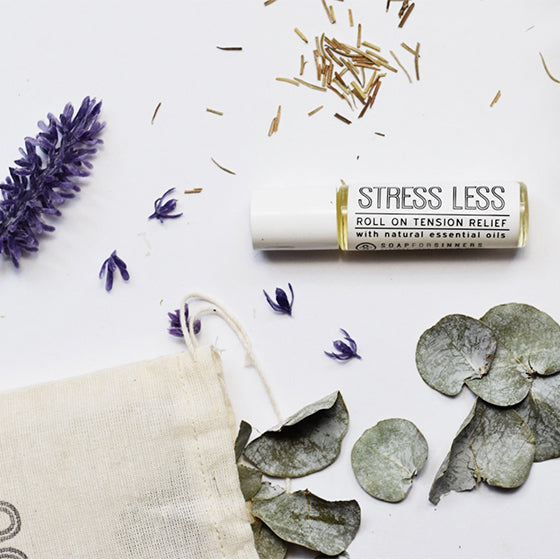 Roll on Tension Relief (formerly "Stress Less") by Soap for Sinners