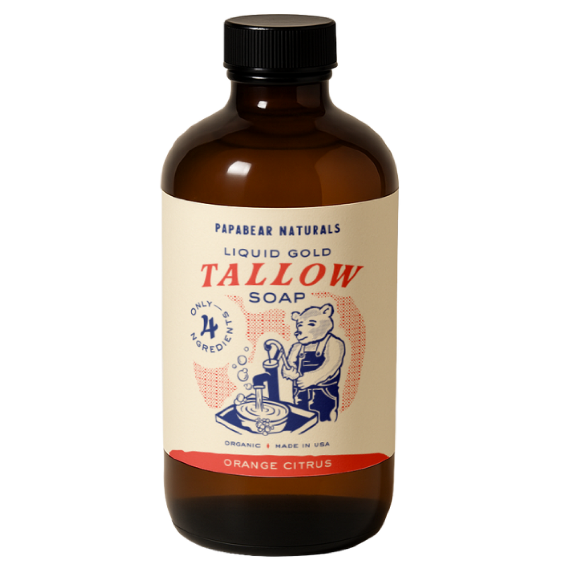 Liquid Gold Tallow Soap - 16 oz