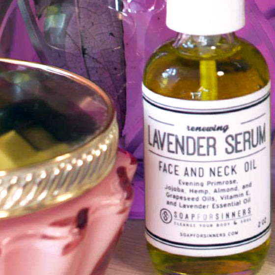 Lavender Serum 2oz by Soap for Sinners
