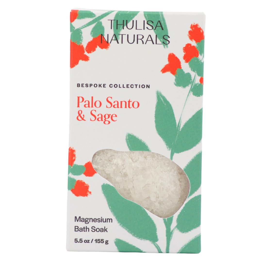 Palo Santo &amp; Sage Magnesium Bath Soak – A Thoughtful Self Care Ritual – Beauty Cafe