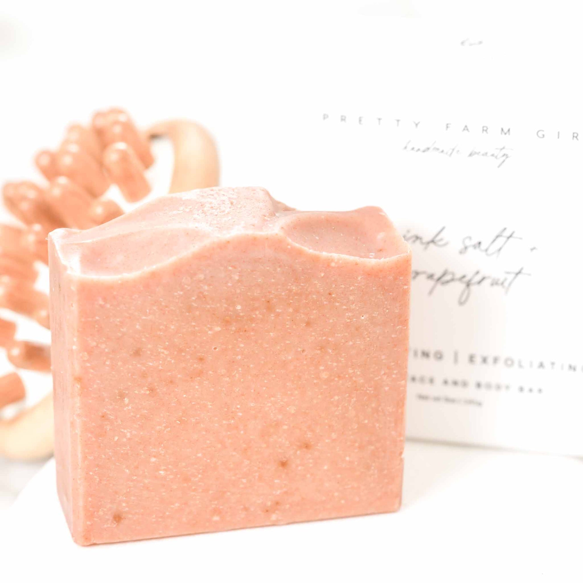Pink Salt + Grapefruit Cleansing Bar Handmade Tallow and Goat Milk Soap Bar – A Thoughtful Self Care Ritual – Beauty Cafe