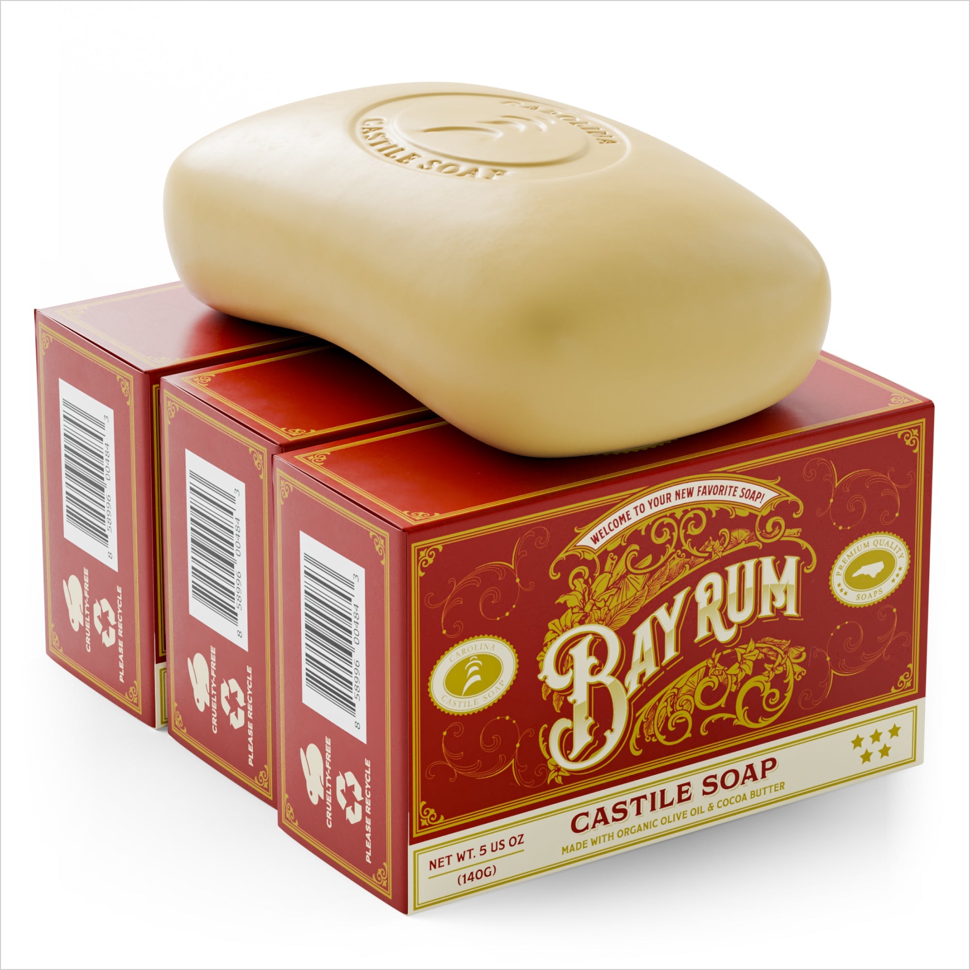 Bay Rum Castile Bar Soap – A Thoughtful Self Care Ritual – Beauty Cafe