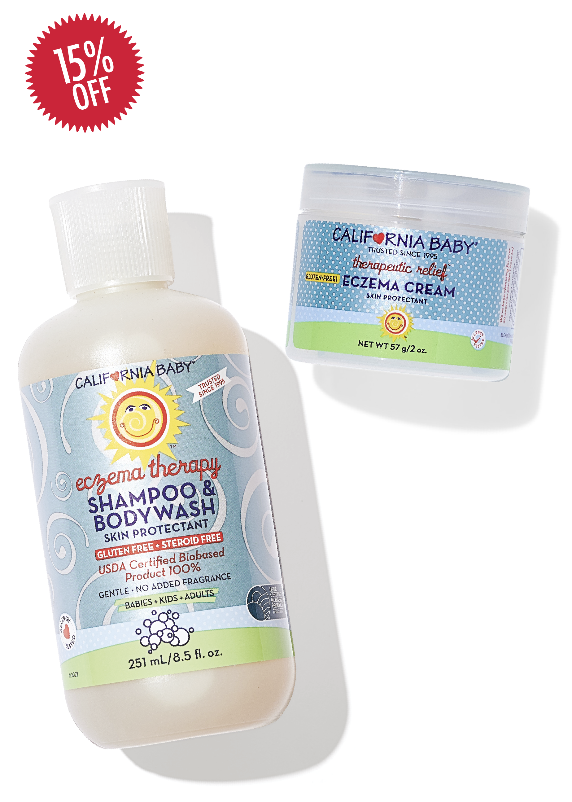 Eczema Cream + Wash Bundle – A Thoughtful Self Care Ritual – Beauty Cafe