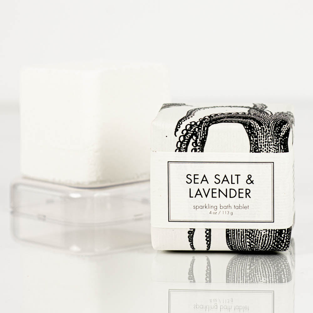 Sea Salt &amp; Lavender - Sparkling Bath Tablet
