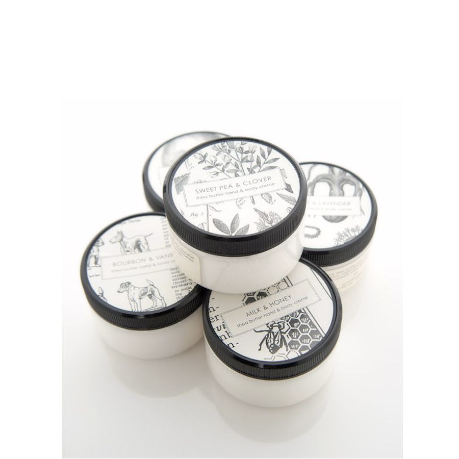 Bourbon &amp; Vanilla - Shea Butter Hand &amp; Body Creme