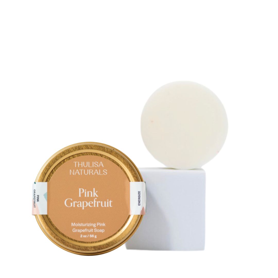 Pink Grapefruit Shea Butter Hand and Body Travel Soap – A Thoughtful Self Care Ritual – Beauty Cafe