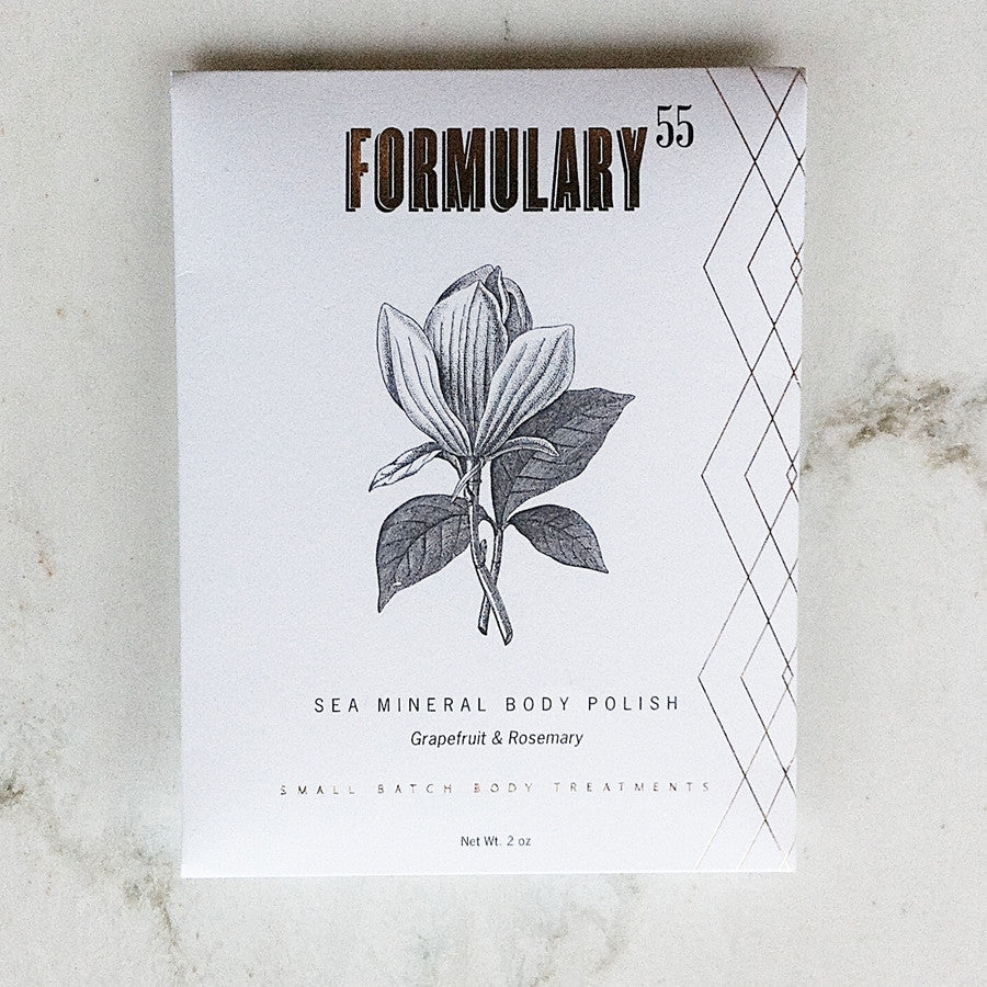 Body Polish Botanical Treatment – Sea Minerals with Grapefruit &amp; Rosemary