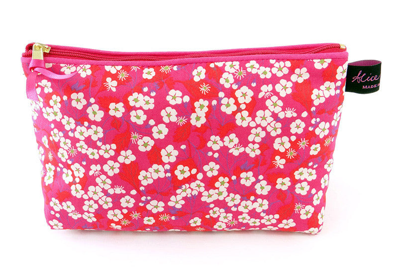 Alice Caroline Mitsi Hot Pink Cosmetic Bag